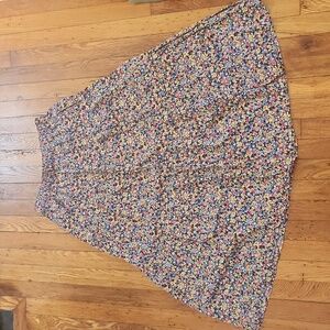 NWOT tiered maxi dress